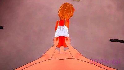 Sou entènèt jwèt Elemental flanm dife mons ti fi